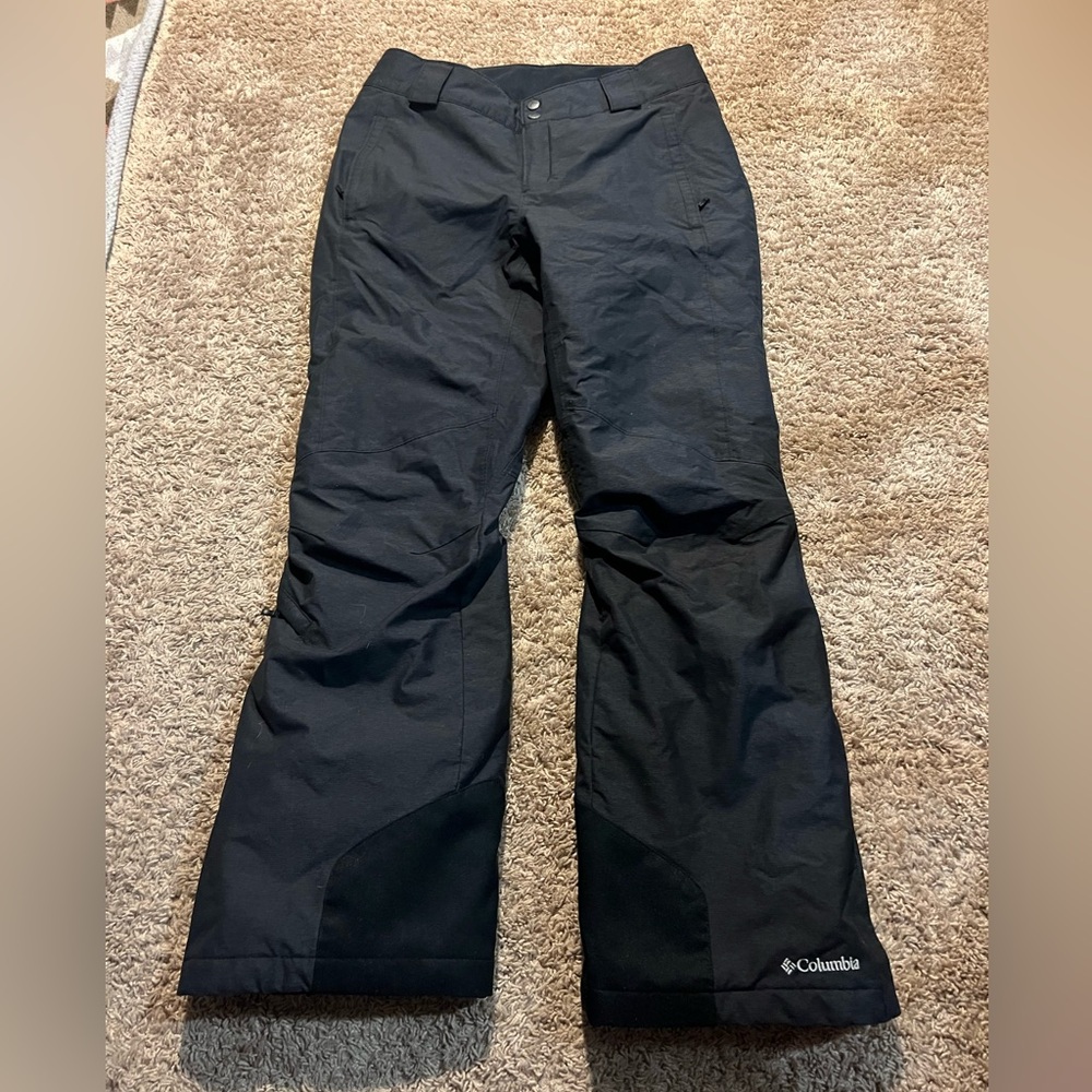 Columbia Omni-Heat Black Snow Pants